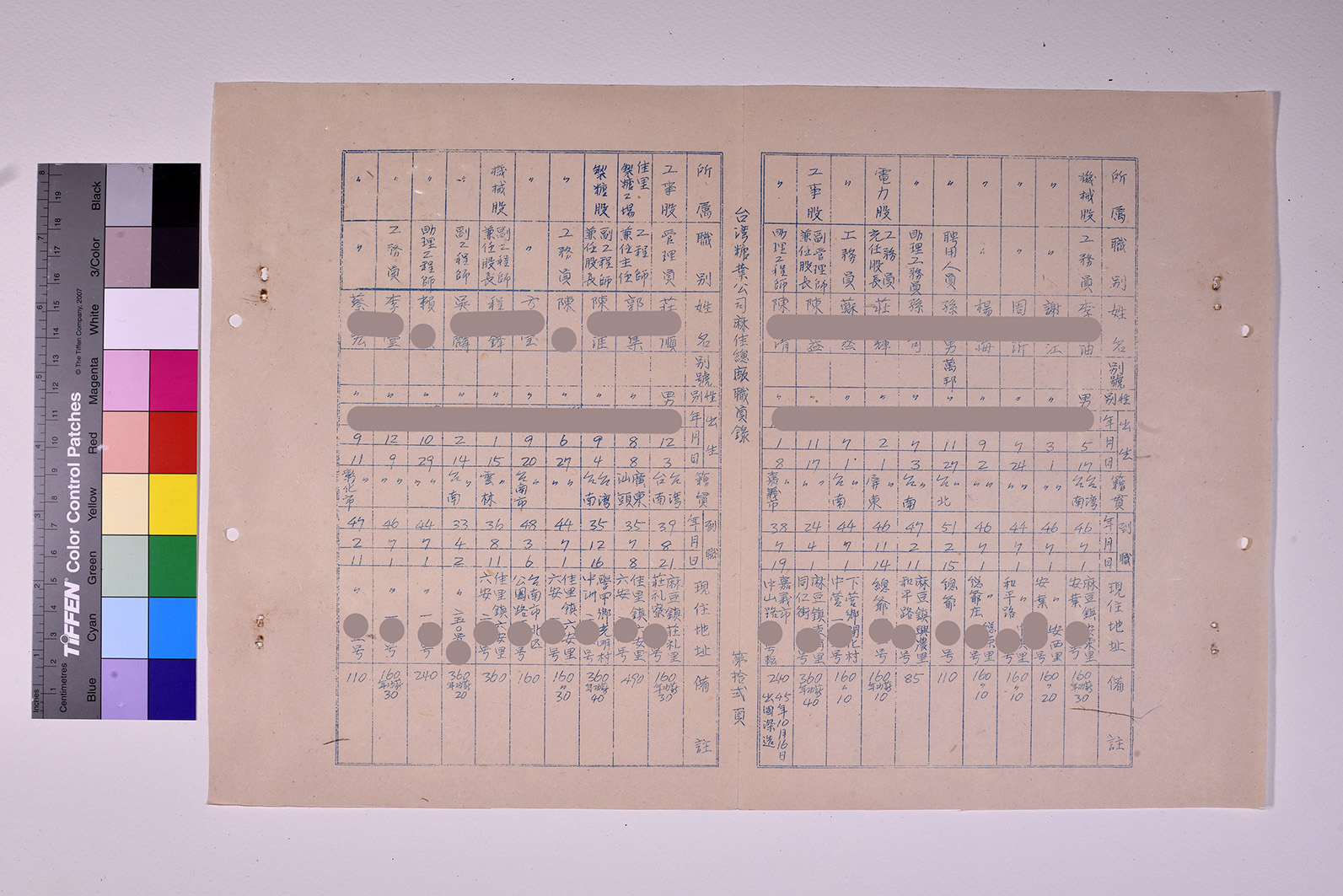 3419-9-麻佳總廠職員錄511231_ 內頁10