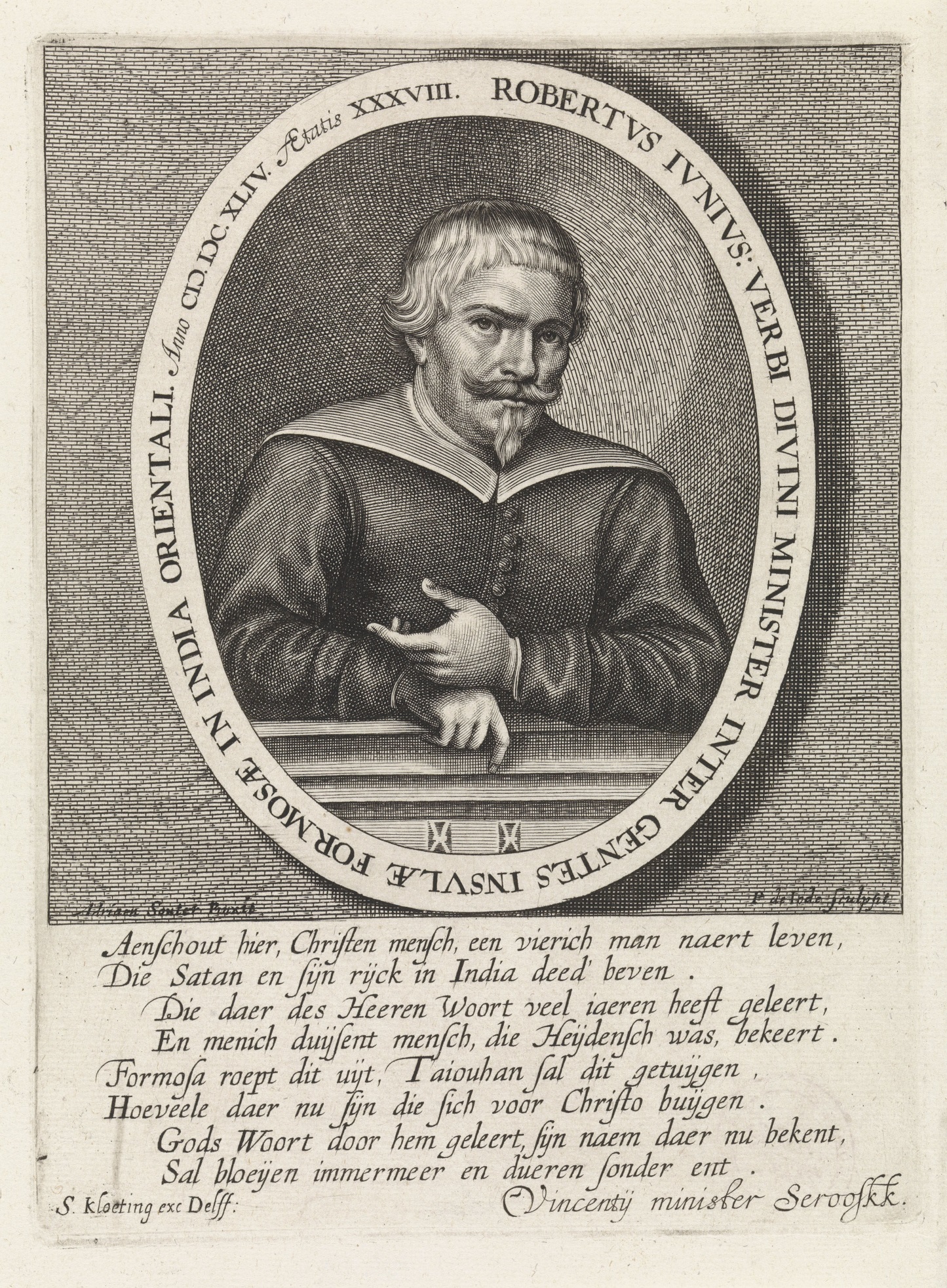 1.Pieter de Jode II所繪之尤羅伯畫像，繪成於1644年(CC0公眾領域)