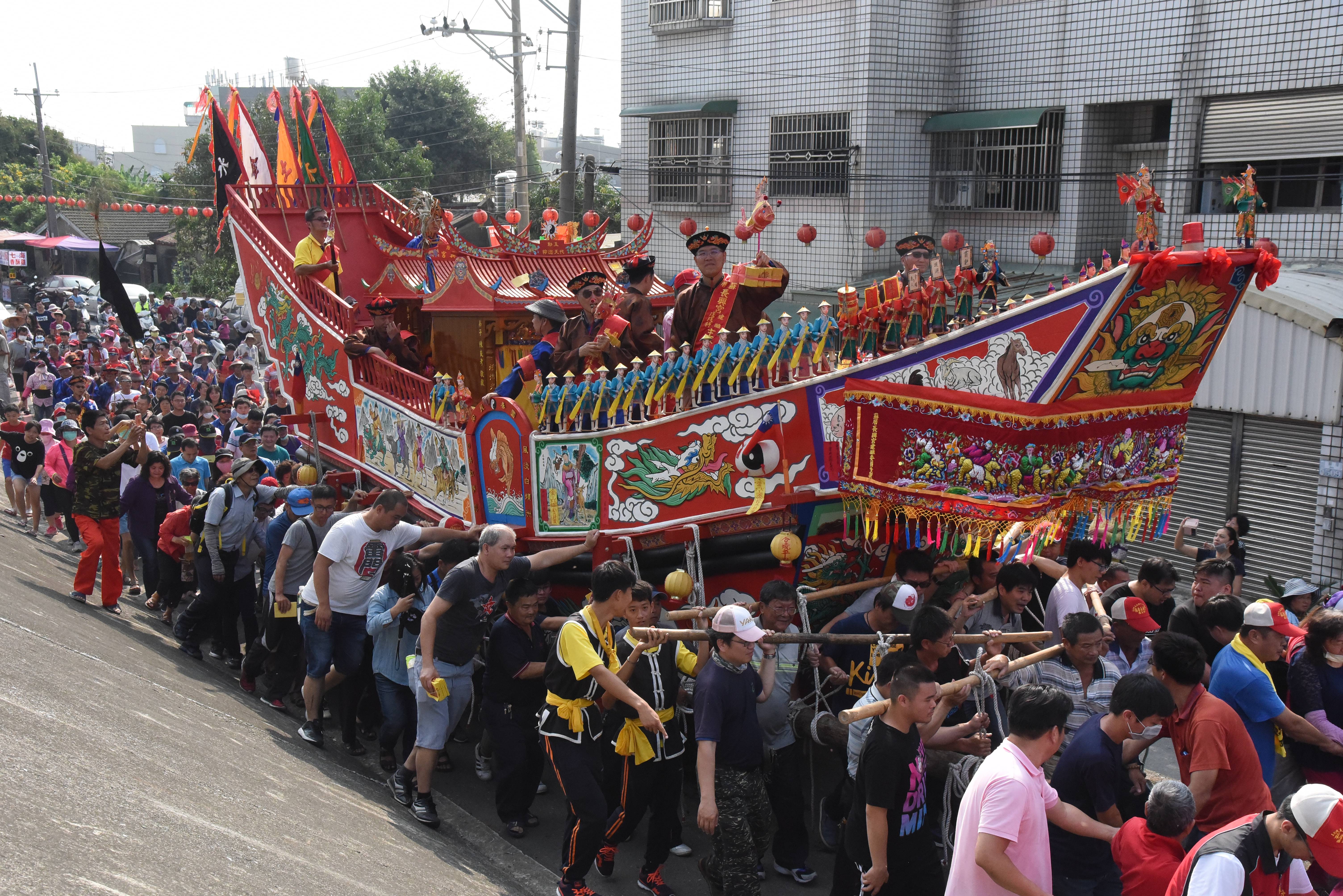 安定長興宮瘟王祭—送王3
