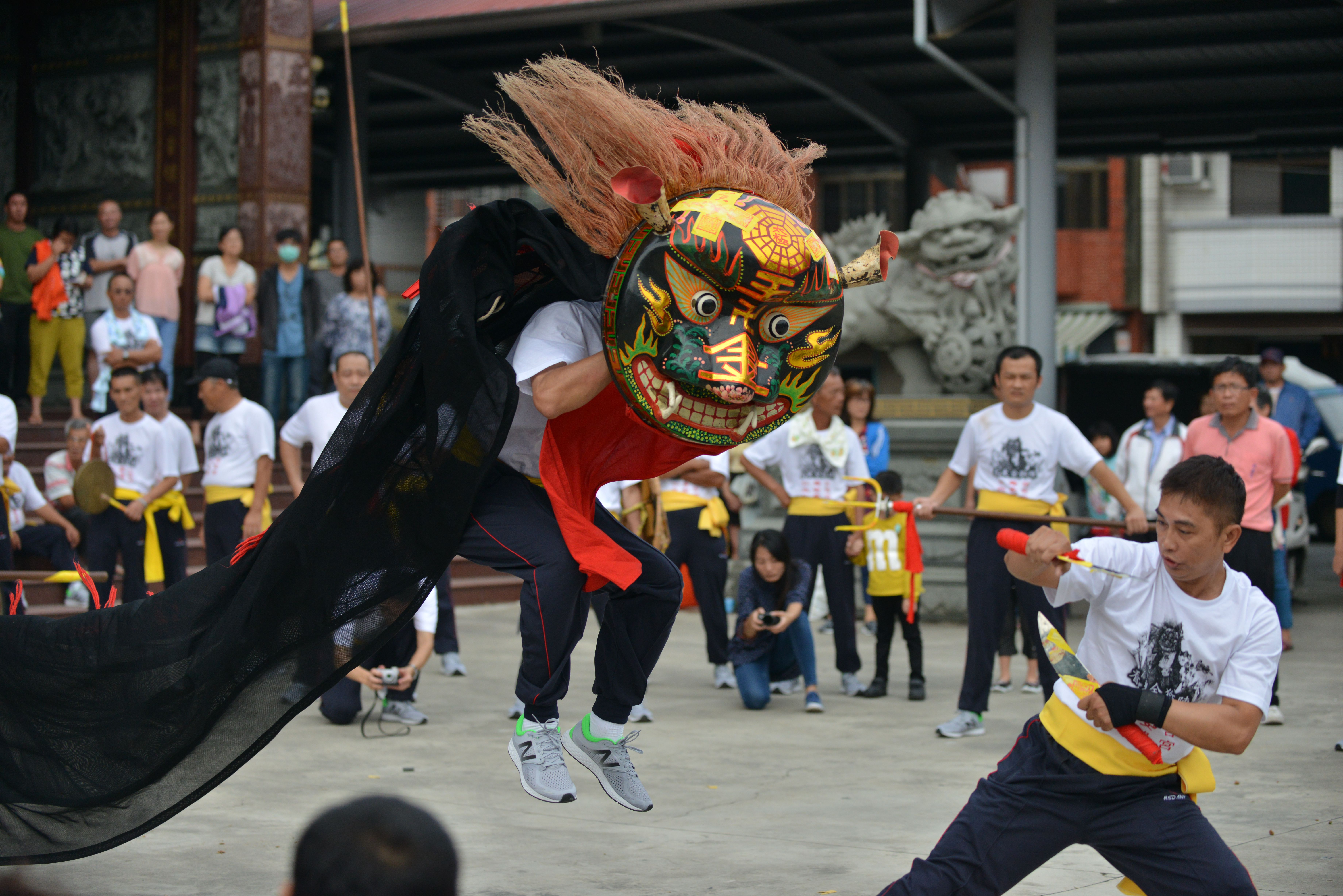 保西代天府王醮暨遶境—看東弘農宮金獅陣2