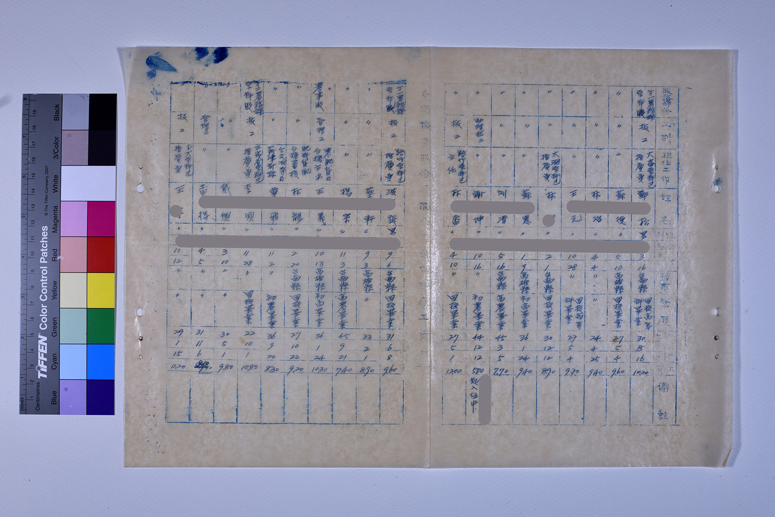 3419-16-車崁糖廠聘用工員名冊5112_ 內頁7