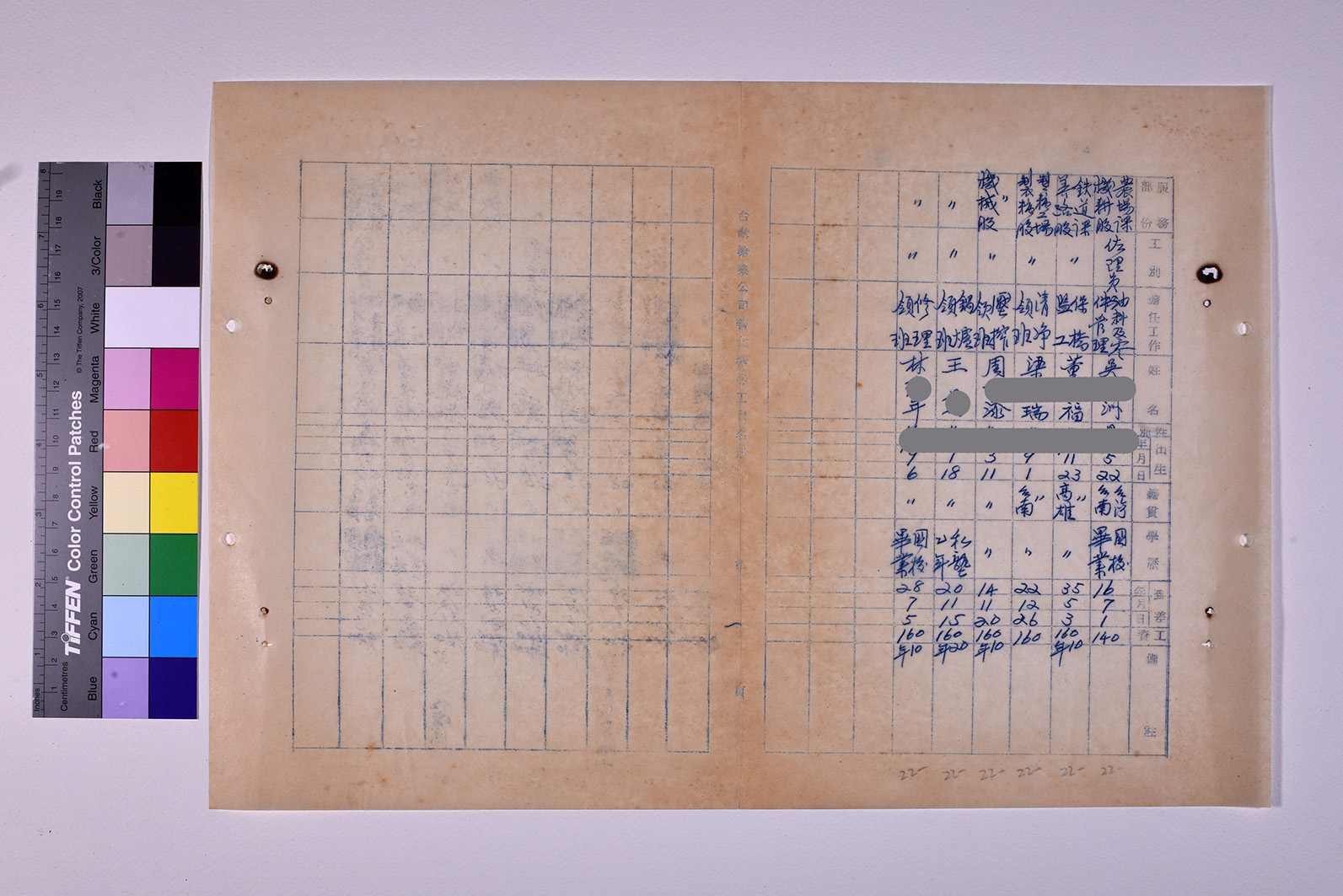 3419-13-善化糖廠工員名冊511230_ 內頁22