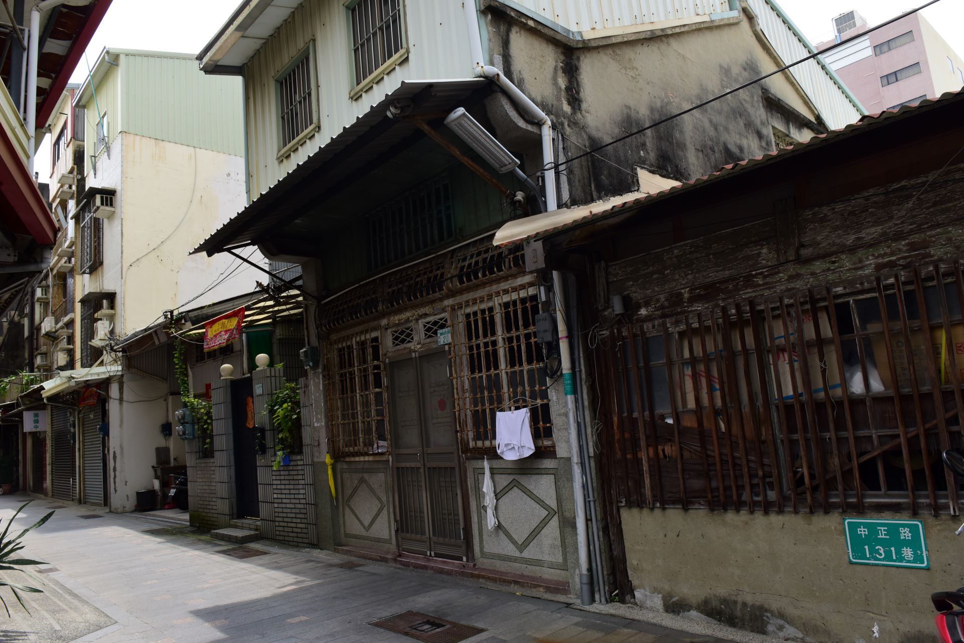 中正路與西門路之間巷弄