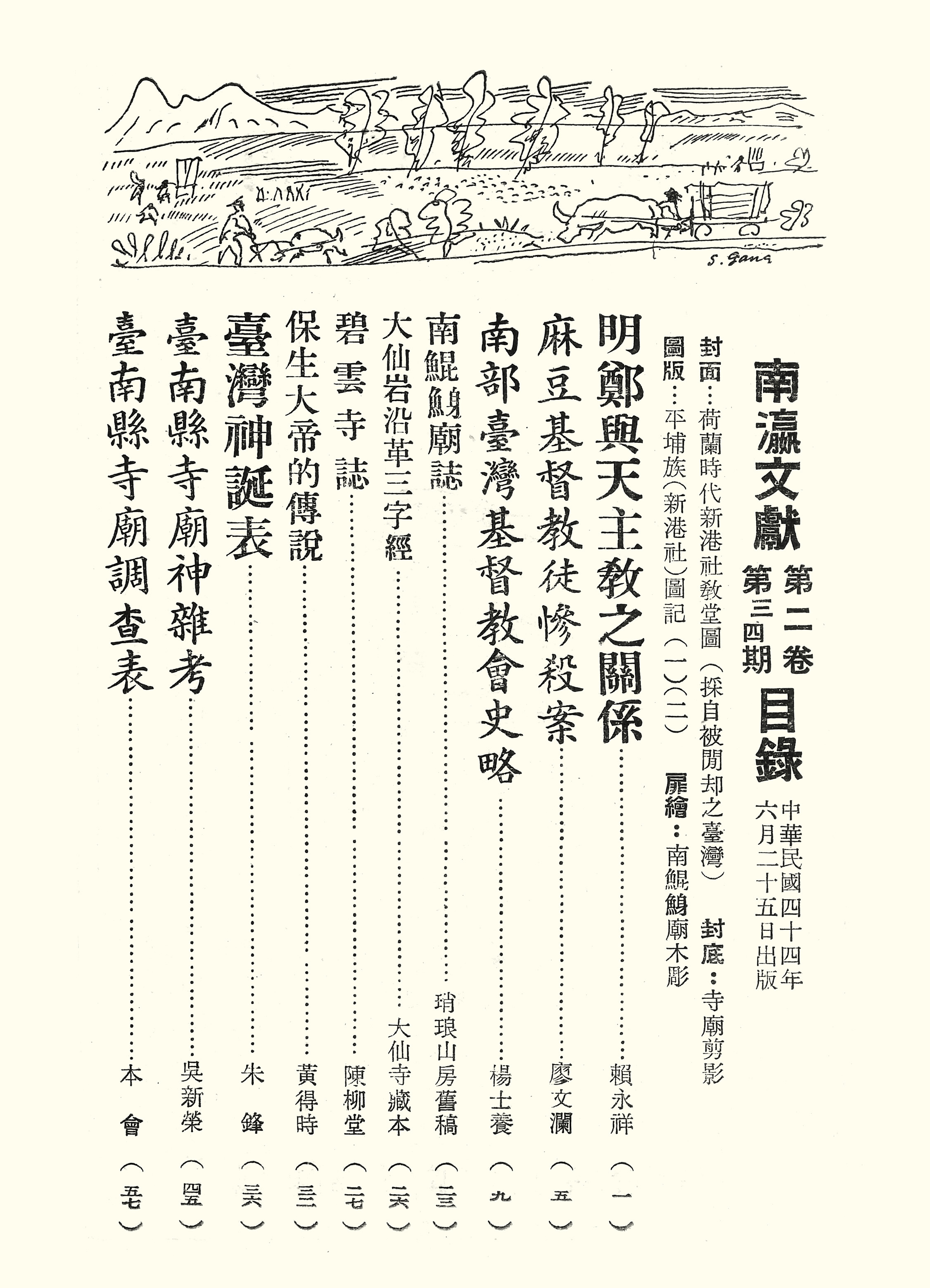 目錄
