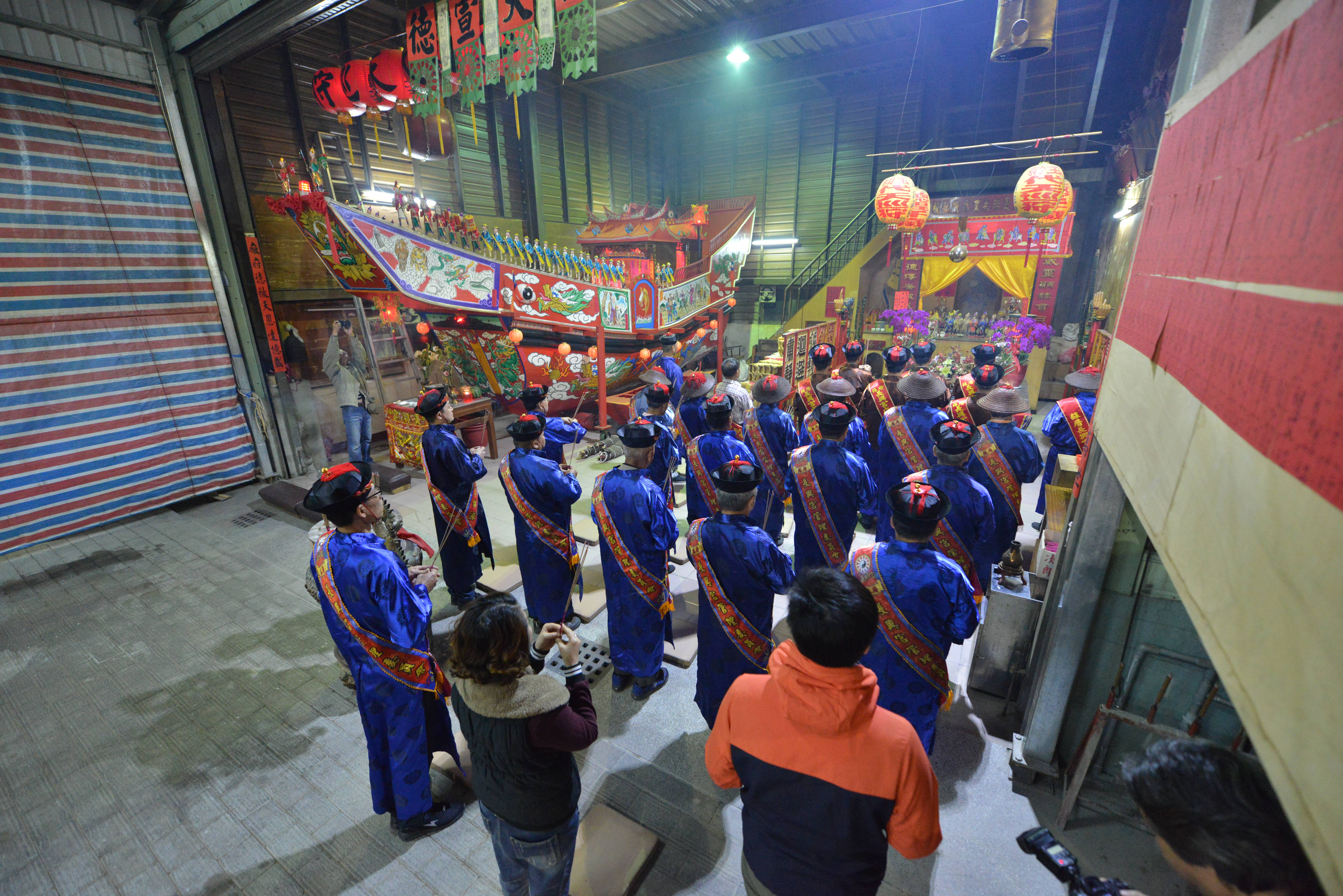 安定長興宮瘟王祭—王船出澳1