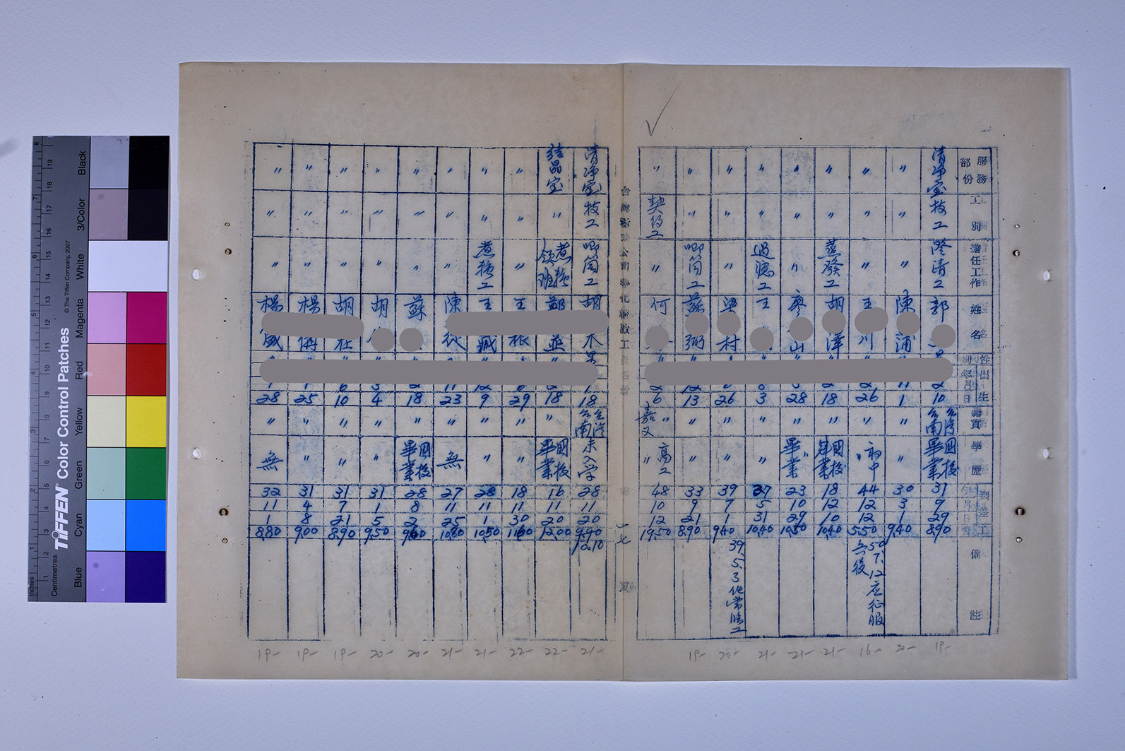 3419-13-善化糖廠工員名冊511230_ 內頁15