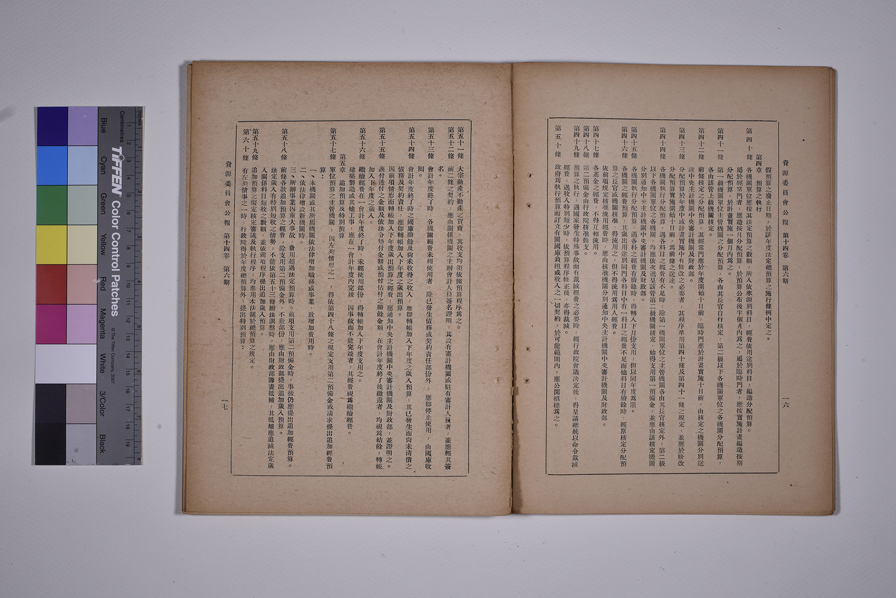 預算法規