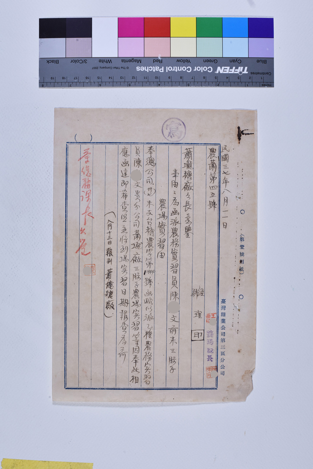 農蕭第四十五號