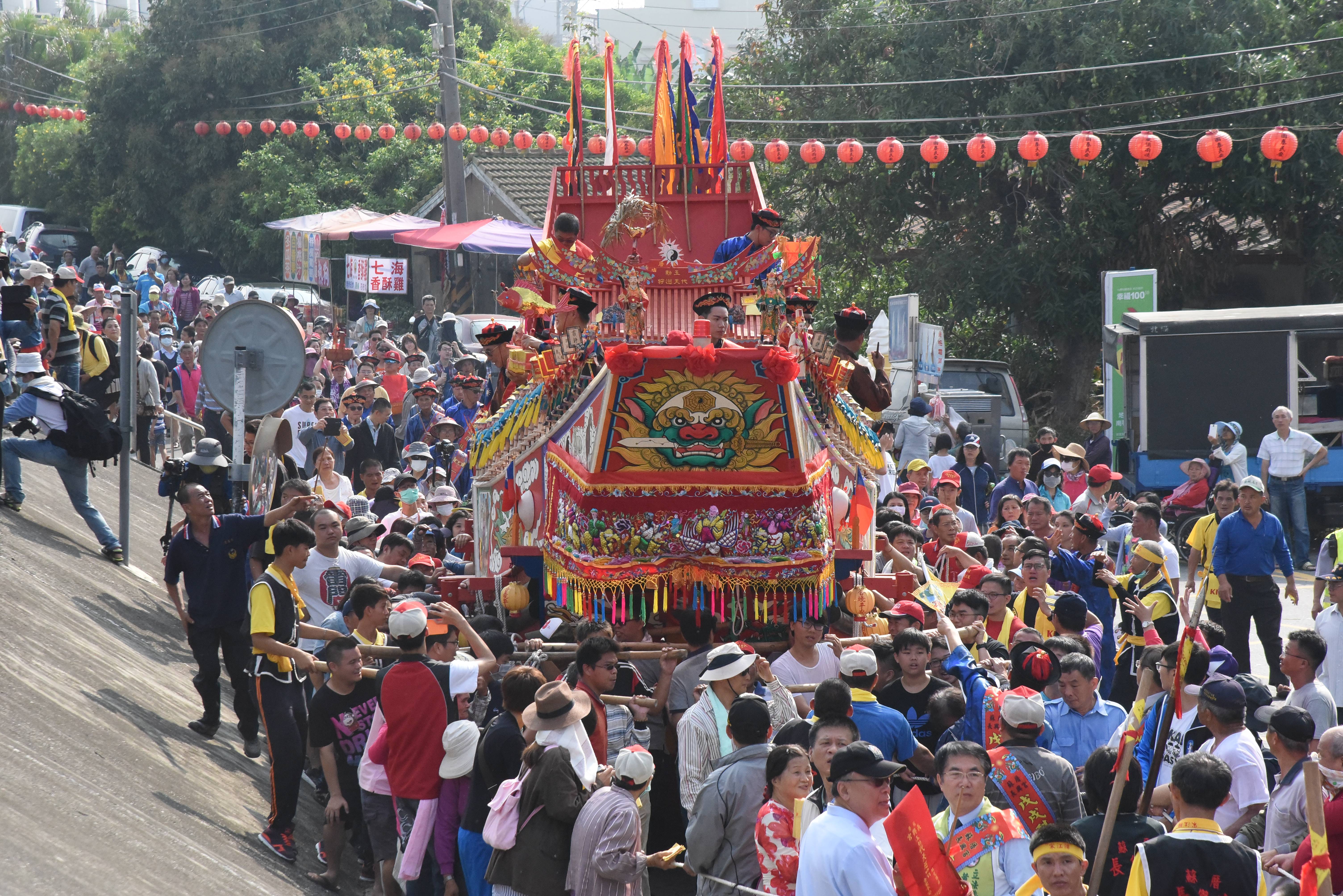安定長興宮瘟王祭—送王2