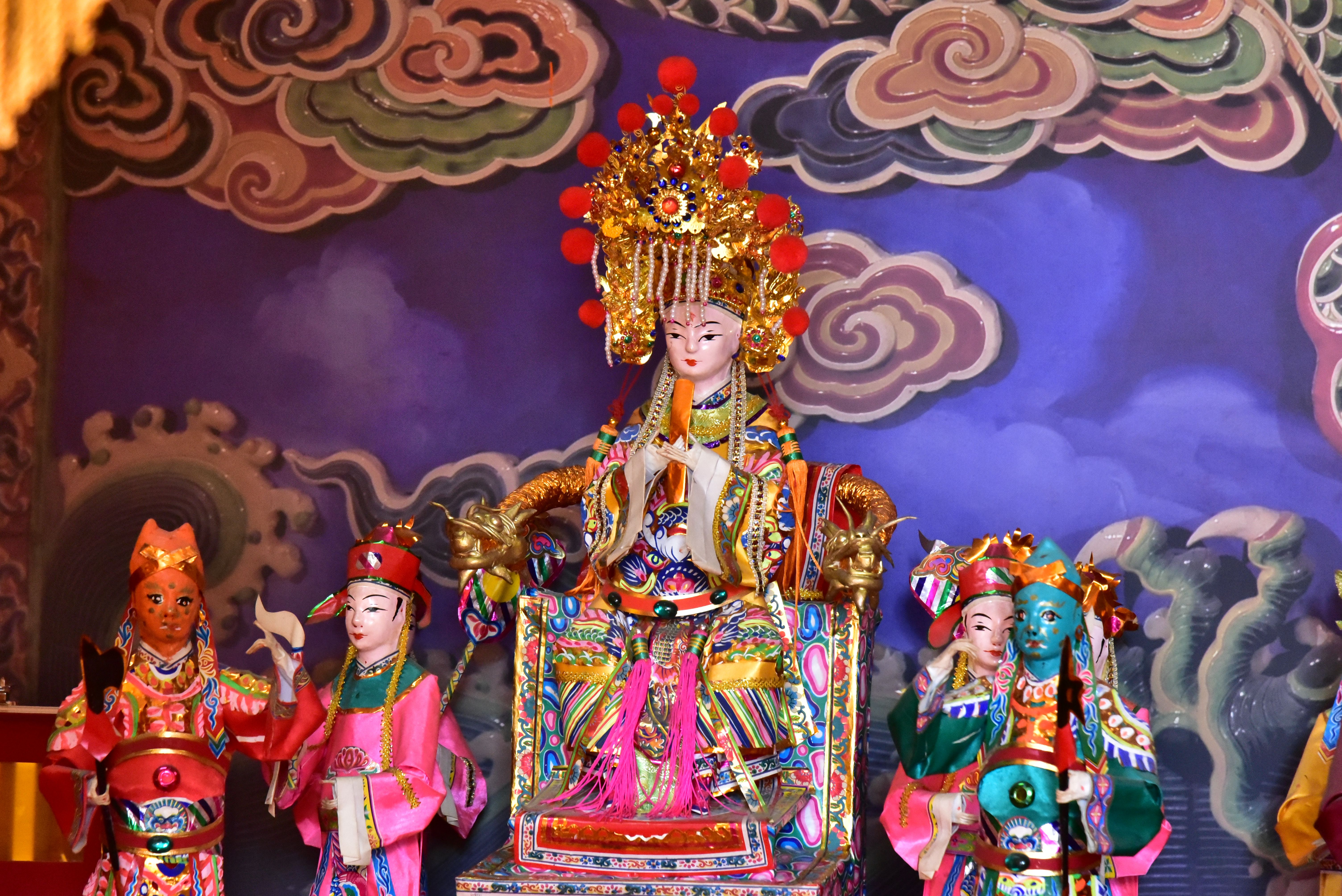 保西代天府王醮暨遶境—王船媽祖