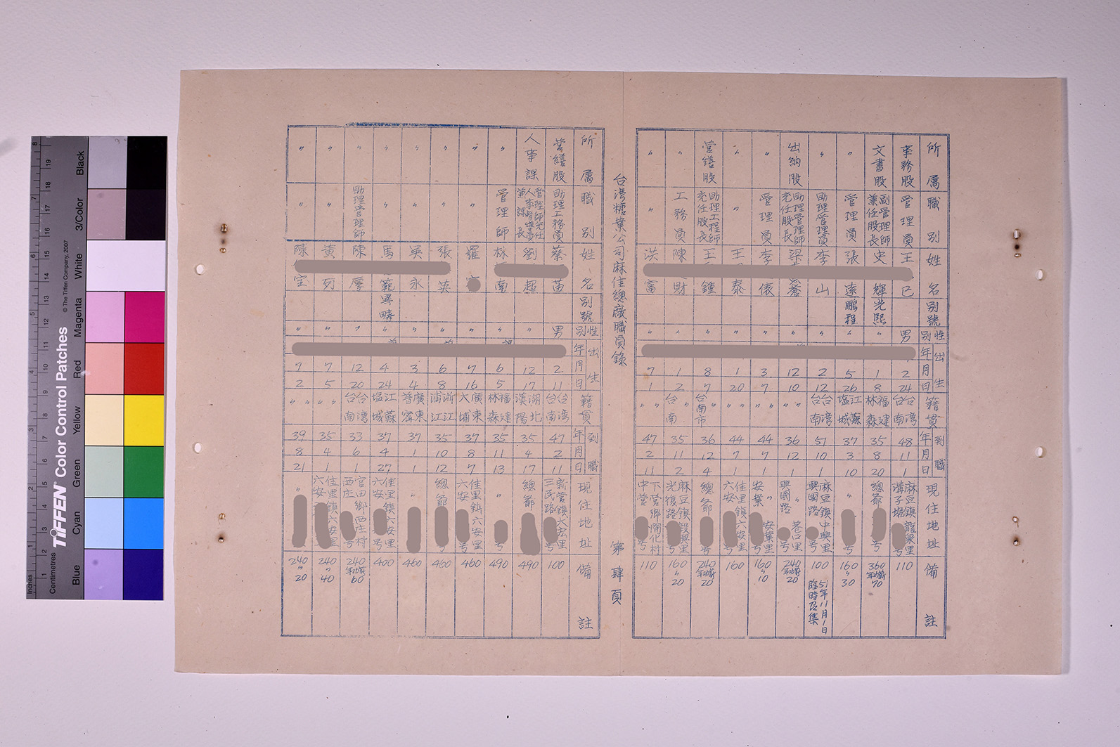 3419-9-麻佳總廠職員錄511231_ 內頁4