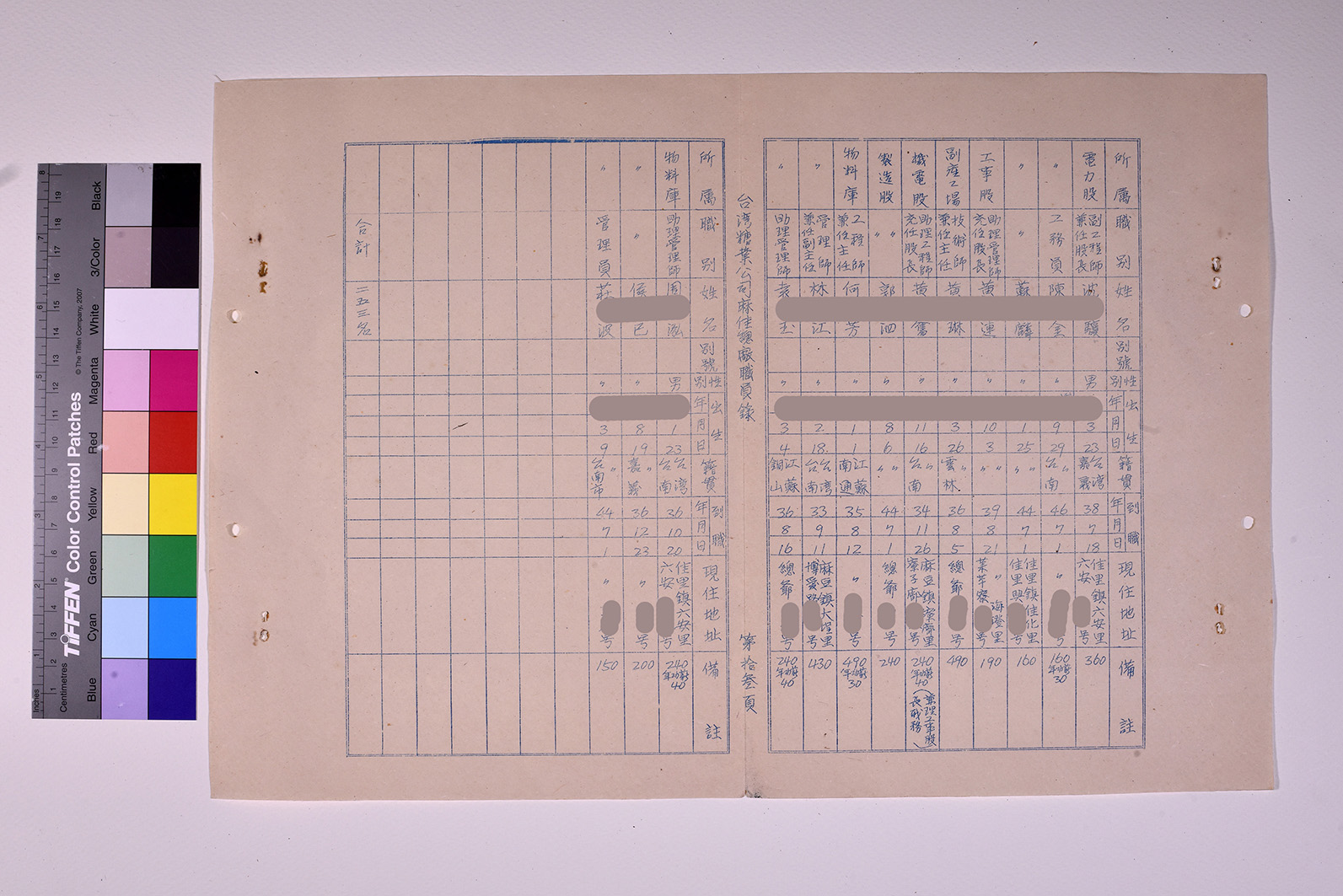 3419-9-麻佳總廠職員錄511231_ 內頁5