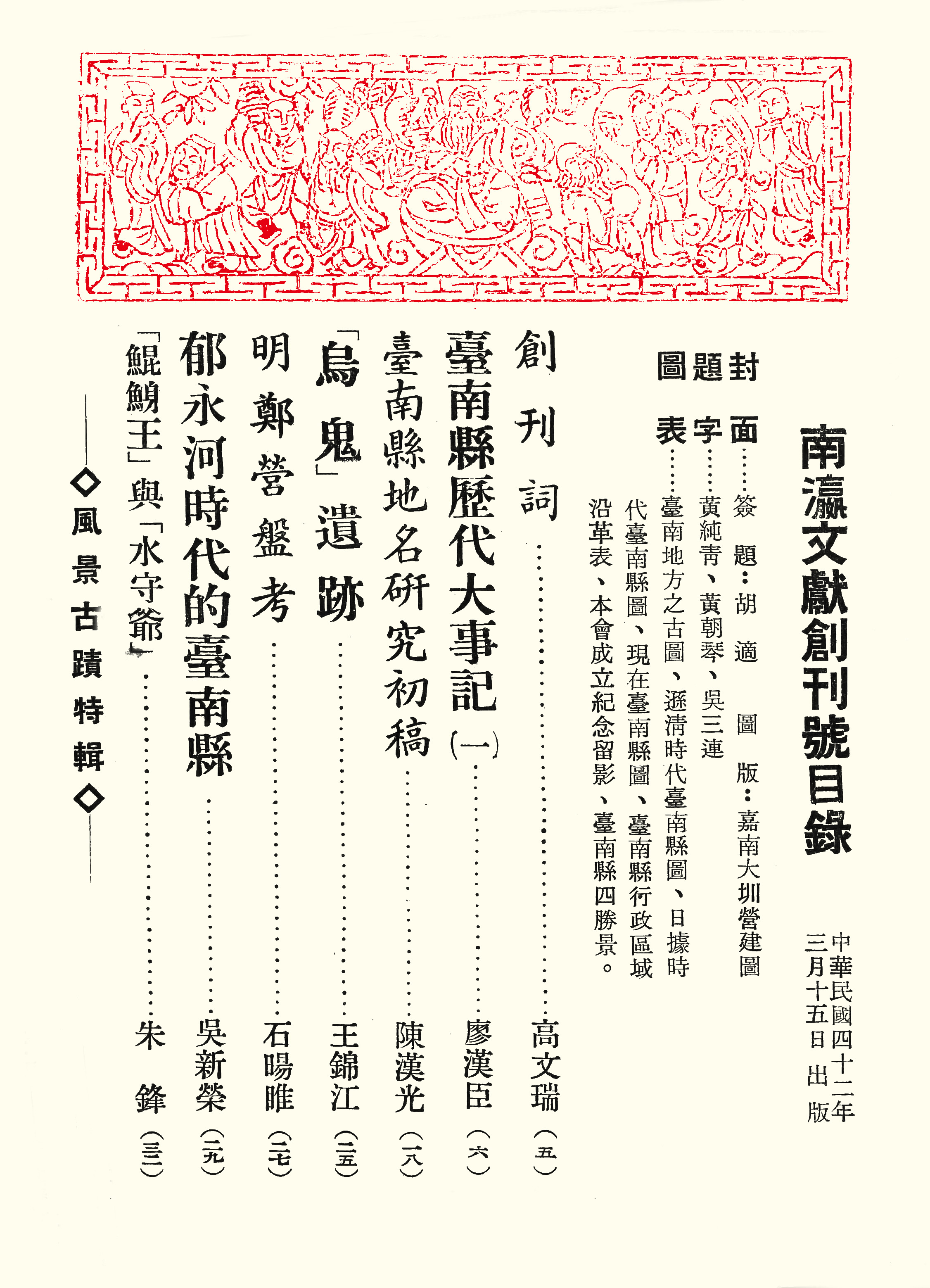 目錄頁1